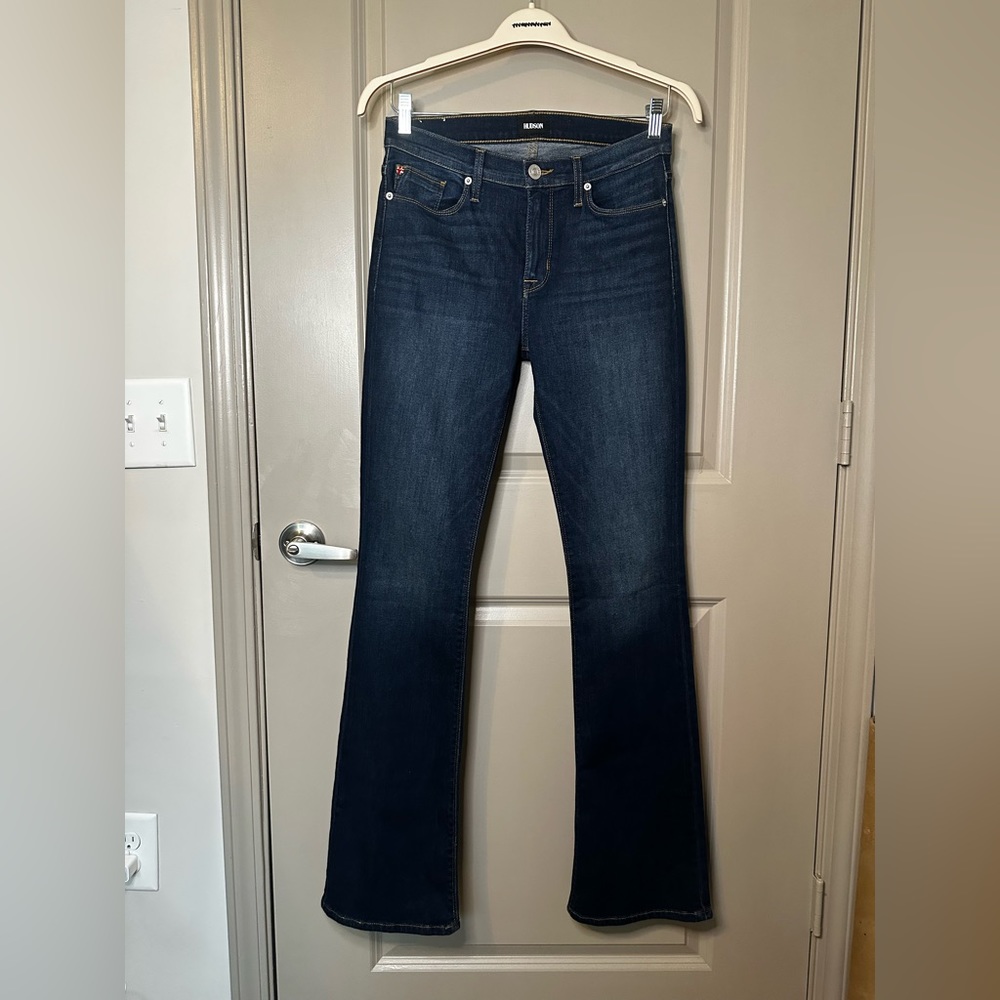 HUDSON Mid-Rise Love Boot Cut Jeans